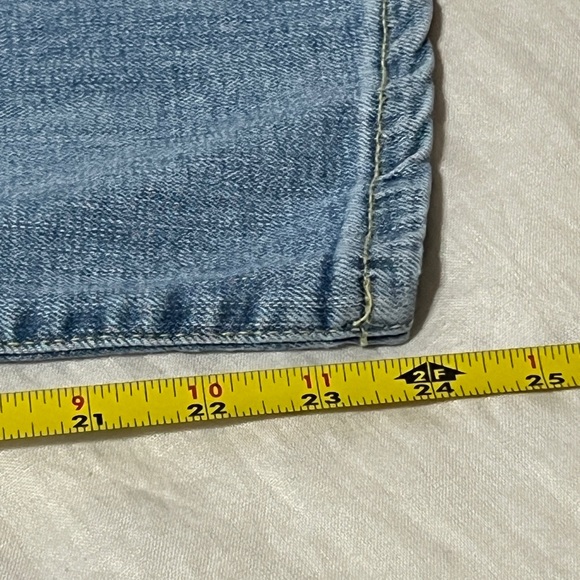 Ella Moss Juniors high waist straight leg ankle jeans Junior size 14/32 - Picture 6 of 10